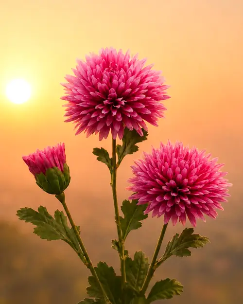 fiori artificiali di qualità esempio rosa fuxia