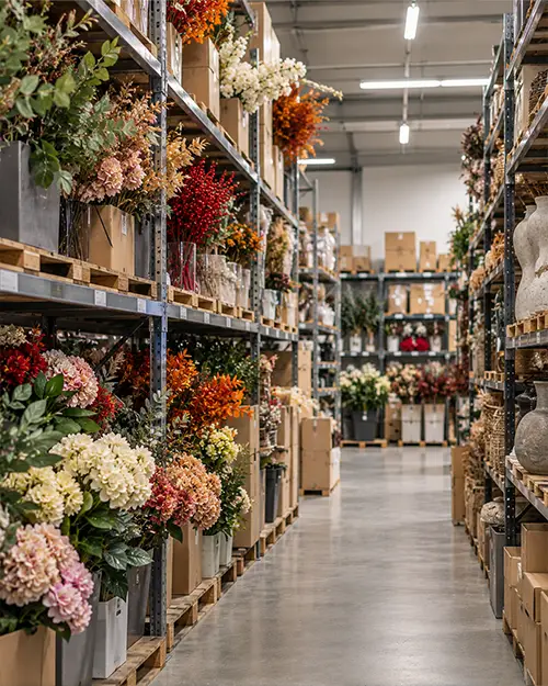 fiori piante artificiali per grossisti