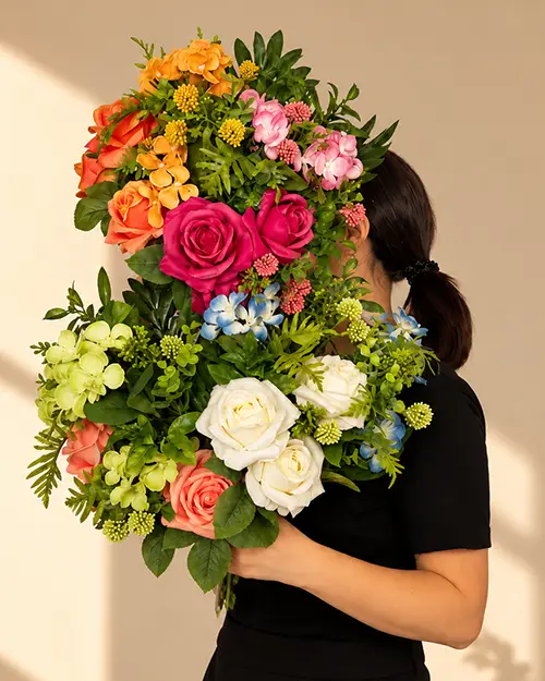 ispirazione fiori artificiali foraltrend primavera estate