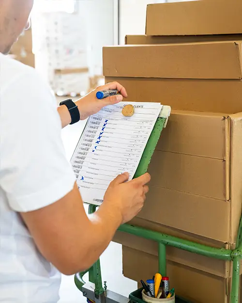 organizzazione consegne riordini ai grossisti d fiori artificiali