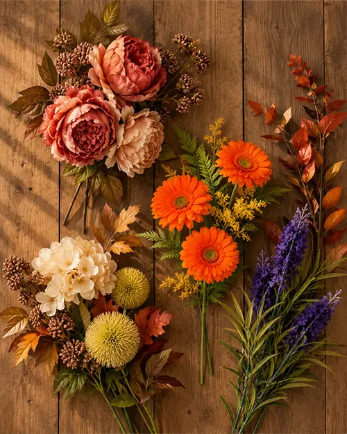 proposta Floraltrend fiori piante artificiali autunno