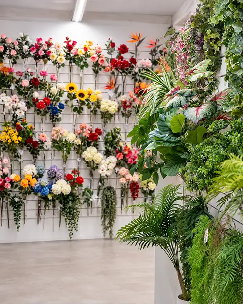 showroom fiori artificiali per professionisti e rivenditori