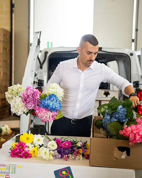 valutare fiori artificiali con agente floraltrend